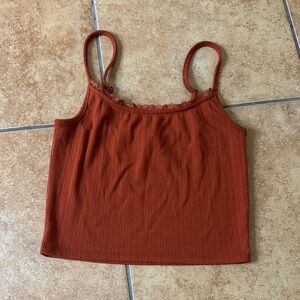 Women's Rust Tank Top small